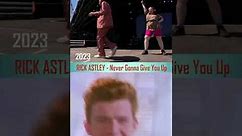 RICK ASTLEY - Never Gonna Give You Up (1988 - 2023)