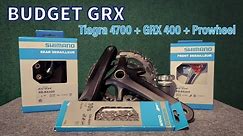 KEVERJÜNK MINDENT MINDENNEL! Budget GRX Gravel setup GRX 400 3 Tiagra 4700 + Prowheel RPP