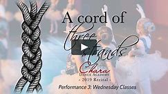 A Cord of Three Stands - Performance 3: Wednesday Classes