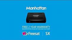 Manhattan SX Freesat HD box overview