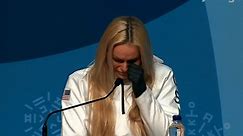 Lindsey Vonn gets emotional over this question