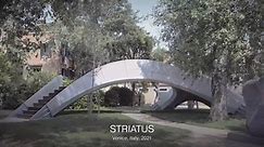 Striatus - 3D Concrete Printed Masonry Bridge, Venice, 2021 (1min trailer)