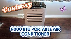 Costway 9000 BTU Portable Air Conditioner Review & Coupon Code!