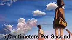 5 Centimeters Per Second - Anime Review