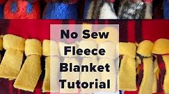 No Sew Fleece Blanket Tutorial! Here’s 3 different ways to make these easy DIY fleece blankets. They make great Christmas gifts that can be personalized with different fabric patterns. Which knot design do you like best? I’ll definitely be making more of these this year! 🎁 #diygifts #christmasgiftideas #fleeceblanket #diytutorial #easydiycrafts #nosewingrequired | Selene Builds Things