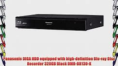 Panasonic DIGA HDD equipped with high-definition Blu-ray Disc Recorder 320GB Black DMR-BR130-K