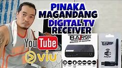PINAKA MAGANDANG DIGITAL TV BOX/ BARON DIGITAL TV RECEIVER/ UNBOXING/INSTALLATION/SET-UP