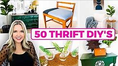50 Thrift Store DIY's...Get a High-End Look For Less!