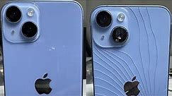 IPhone 14 Blue Back Glass Replacement Full Step Repair