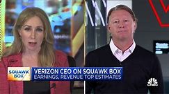 Full interview with Verizon CEO on earnings beat, outlook and more