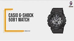 Casio G-Shock 5081: How to Set Time and Use Functions - User Manual Guide