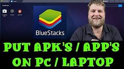 How To Install Apps On A PC | Using Bluestacks