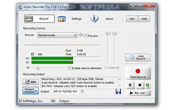 MP3 Audio Recorder Professional screenshot #4