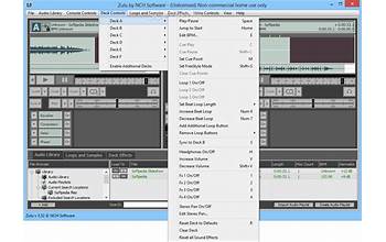 Zulu DJ Mixing Software screenshot #1