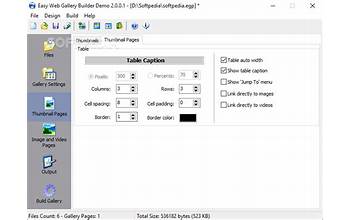 Easy Web Gallery Builder screenshot #0