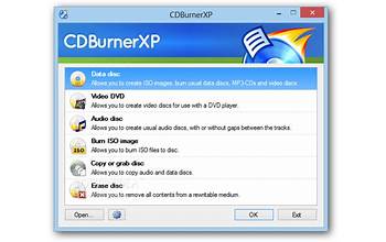 CDBurnerXP screenshot #1