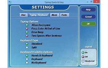 Easy Typing Lessons screenshot #3