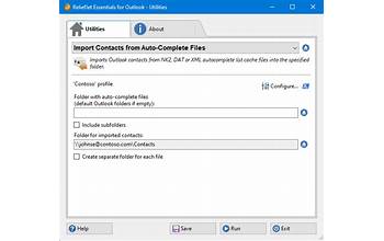 Import Auto-Complete List for Outlook screenshot #4