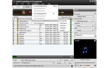 ImTOO Audio Maker screenshot #0