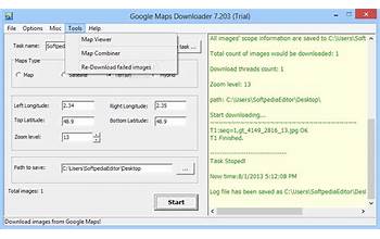 Google Hybrid Maps Downloader screenshot #6