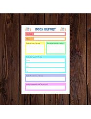 Image result for Free Printable Book Report Forms