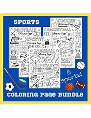 Image result for Simple Sports Coloring Pages