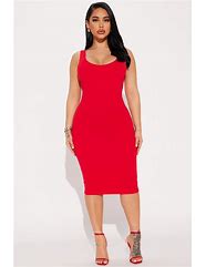 Image result for Fashion Nova Women Red Dress
