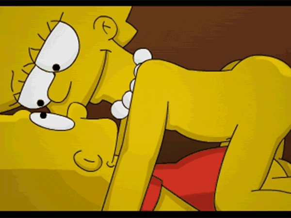 simpsons cartoon gif Nude porn