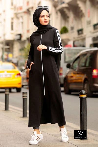 inspirasi ootd dress hitam hijab  berbagai acara