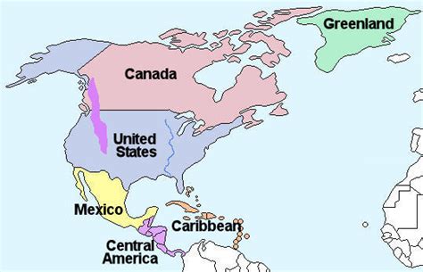 facts  information   continent  north america