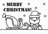Feliz Colorare Natale Noel Tegninger Fargelegge Kerstfeest Joyeux Weihnachten Kawaii Disegni Malvorlagen Malvorlage sketch template