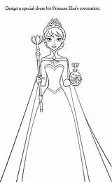 Elsa Coloring Pages Disney Reine Des Neiges Coloriage La Frozen Princess Discover sketch template