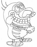 Stimpy Coloring Pages Skele Wenchkin Click Enlarge Right Print Color sketch template