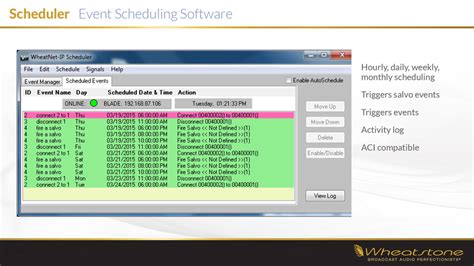 software scheduler software