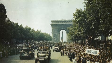 today  history august   paris  liberated  nazi occupation