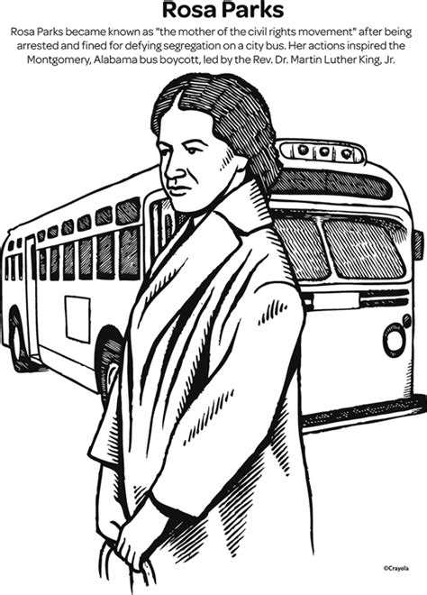 rosa parks day coloring pages  kids coloring pages coloring pages images