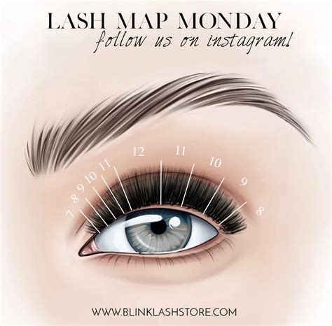 lash map monday reverse cat eye blink lash store