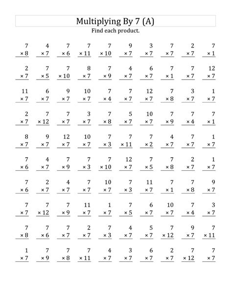 multiplication  times table worksheet junanlus traciones
