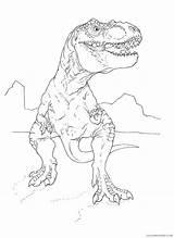 Coloring4free Jurassic Coloring Park Pages Rex Tyrannosaurus Related Posts sketch template