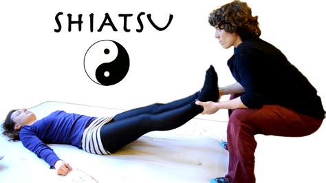 japanese massage shiatsu demonstration youtube
