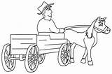 Horse Cart Horses Dibujo Peanuts Comics Colouring Coloring Pages sketch template