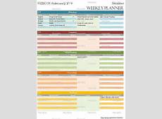 Student Weekly Planner / Organizer (Back to School) Printable PDF