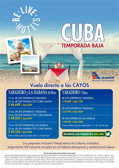 Viaje Cuba Varadero Y Habana Desde Buenos Aires 2022 2023
