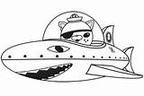 Coloring Octonauts Pages Printable Print sketch template