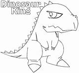 Coloring King Dinosaur Pages Printable Coloringway Via sketch template