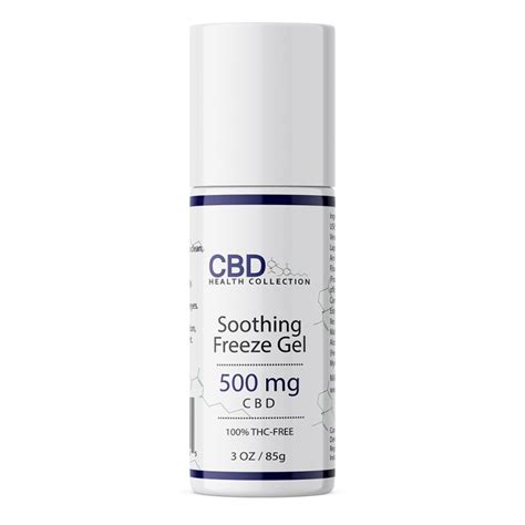 500mg Soothing Freeze Gel Cbd Health Collection
