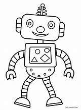 Robot Coloring Pages Kids Printable Cool2bkids sketch template