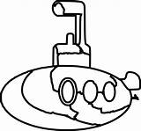 Submarine Kapal Selam Marin Sous Laut Pixabay Outline Putih Hitam Animasi Cousteau Impress Jacques Donasi Underwater Coloriages sketch template