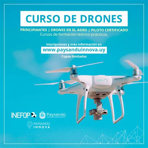 curso de manejo de drones paysandu innova