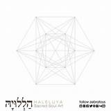 Kabbalah Spiral Metatron Tetrahedron Cube Hebrew Sefirot Stars Symbol Divine Judaism Jewish Seed Haleluya Torah sketch template